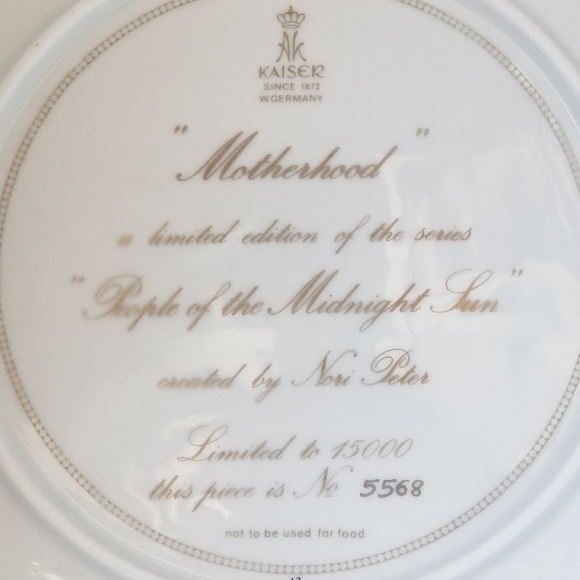 Vintage Kaiser Limited Edition People of the Midnight Sun. Motherhood - Picture 4 of 4